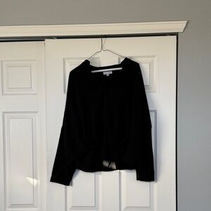 Oversized loose fitting small Prologue Long Sleeve Blouse